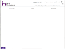 Tablet Screenshot of harrisworksystems.com